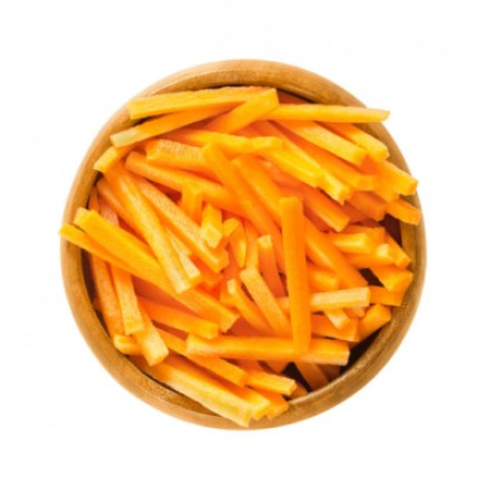 Fresh carrot, julienned, 100 gr